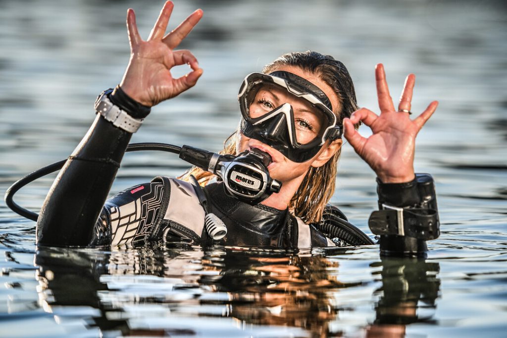 bautizo de buceo