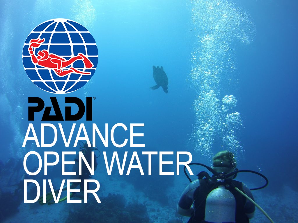 advance open water diver padi