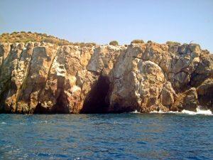 guía de buceo - cueva de la isla