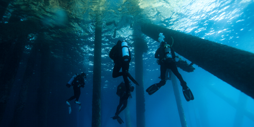 deep diving